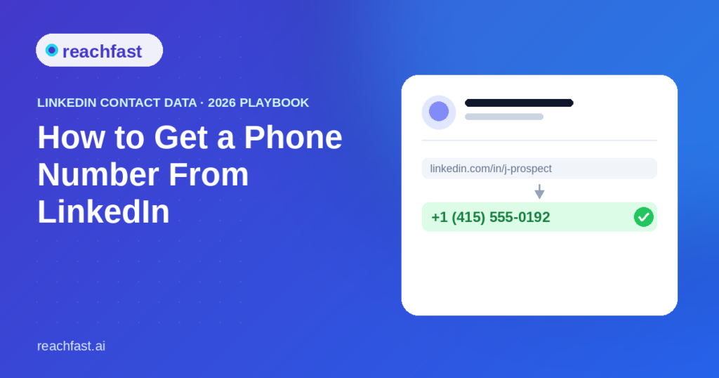 how to get a phone number from linkedin profile